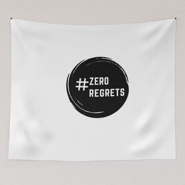Item preview, zero regrets designed and sold by NicyShopy.