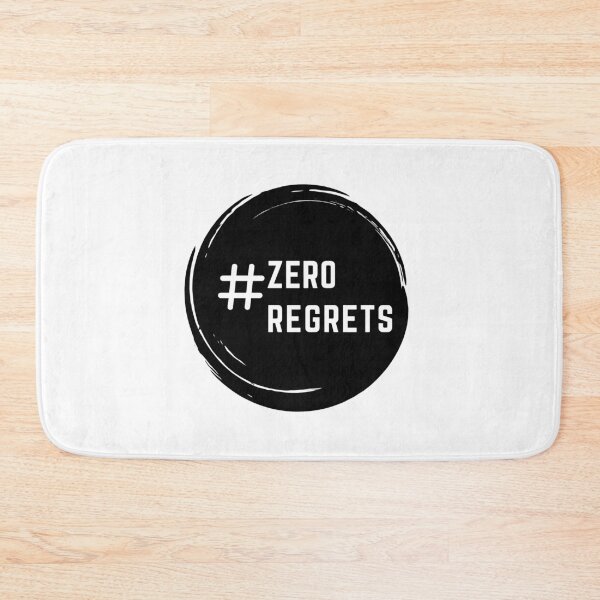 Item preview, zero regrets designed and sold by NicyShopy.