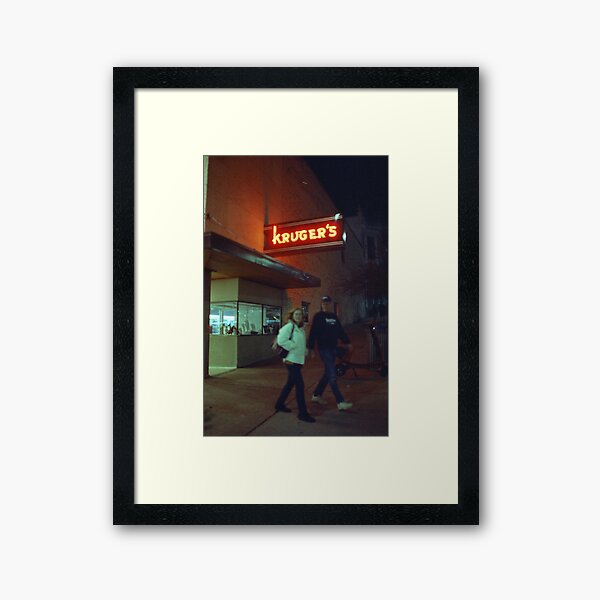Strolling Framed Art Print