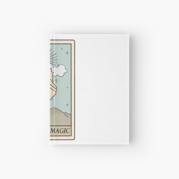 Just Like Magic ariana tarot card - shade 1 Hardcover Journal