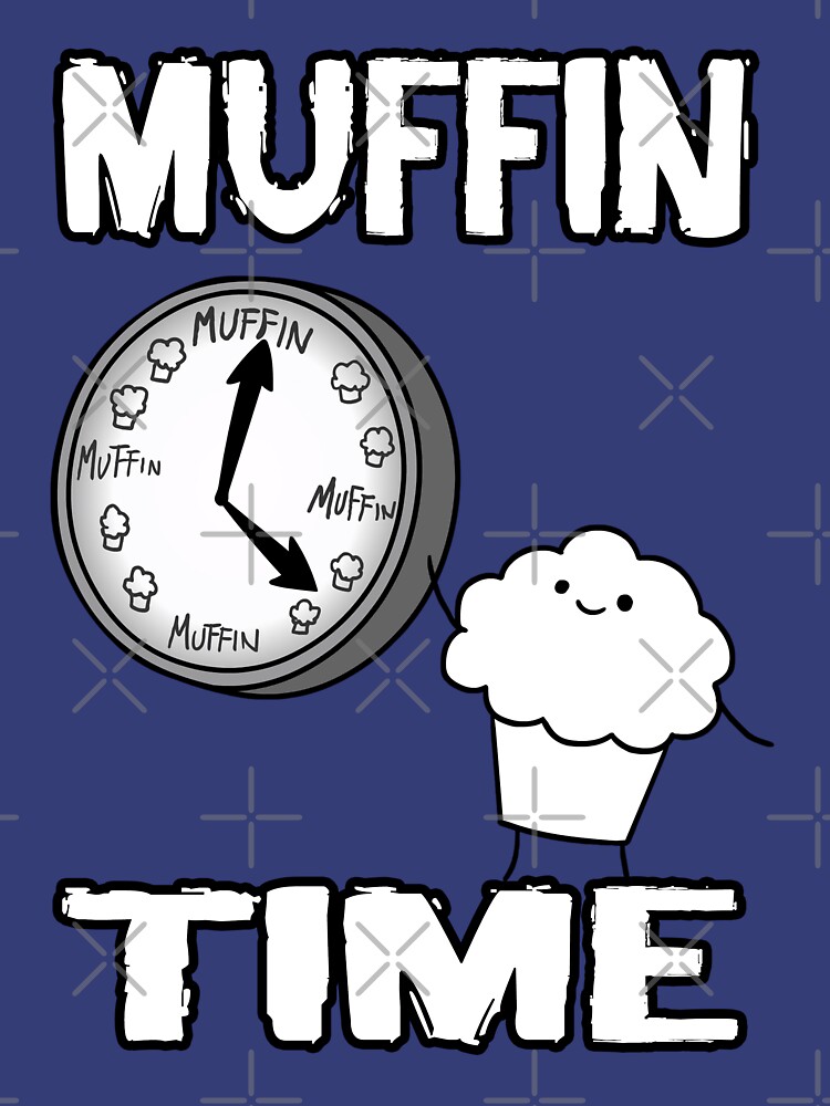 It is Muffin Time Sticker for Sale by daveb72