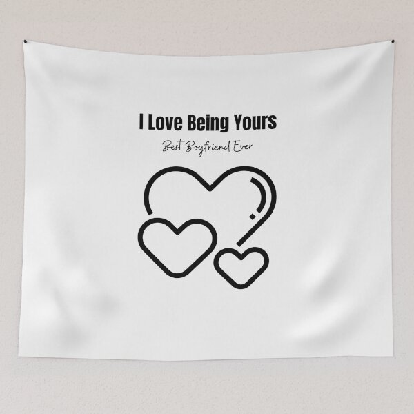Item preview, I LOVE BEING YOURS BEST BOYFRIEND EVER designed and sold by Ashalcheema.