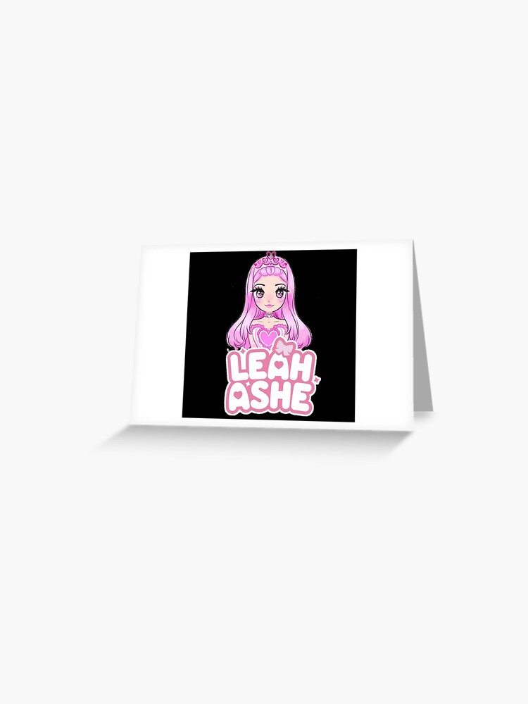 Leah Ashe Army Roblox Black Greeting Card By Totkisha1 Redbubble - ashe army roblox