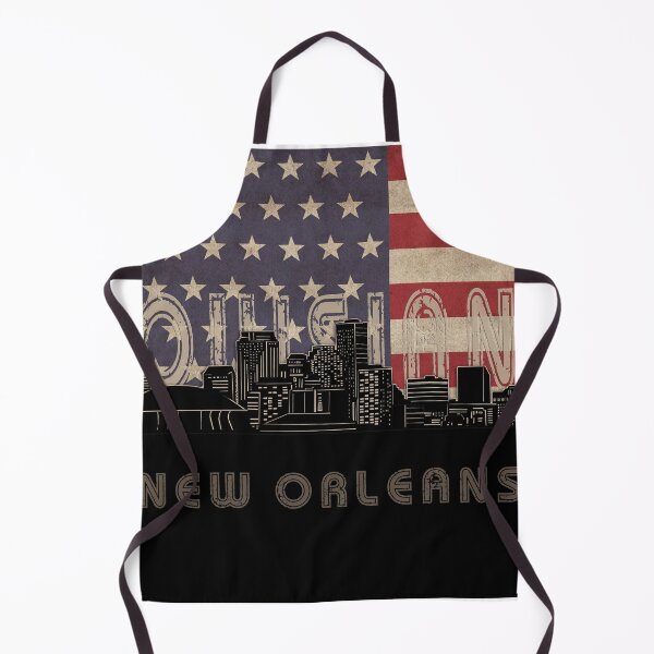 Item preview, new orleans skyline flag designed and sold by BekimART2.