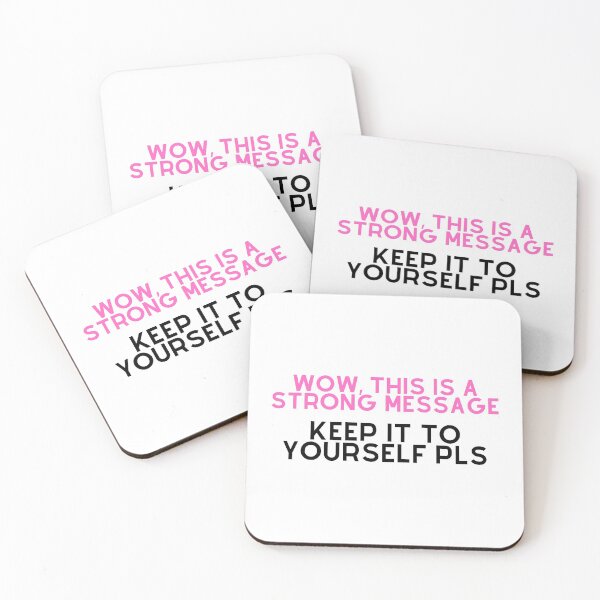 Item preview, Wow, This is a Strong Message, Keep It To Yourself Pls designed and sold by cattiktoks1718.