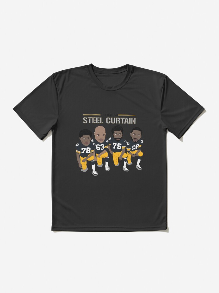 STEEL CURTAIN Essential T-Shirt for Sale by thatDudeAZ89