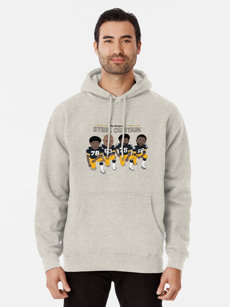 The Steel Curtain - Pittsburgh Steelers Pullover Hoodie for Sale by  WalkDesigns