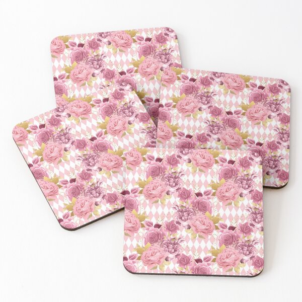Item preview, Pink and gold floral digital graphic designed and sold by Openspace2020.
