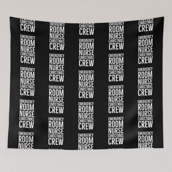 Item preview, Emergency Room Nurse Christmas Crew designed and sold by evokearo.