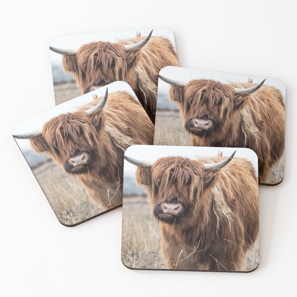 Item preview, Portrait of a Highland Cow designed and sold by Akos Akos.