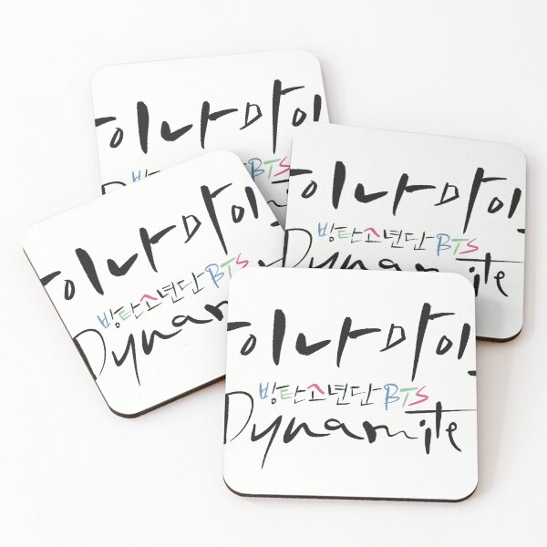 Item preview, BTS. Dynamite designed and sold by Hanguler.