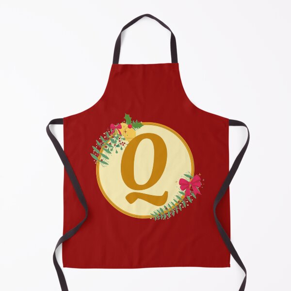Item preview, Christmas initial Monogram letter Q designed and sold by crikz.