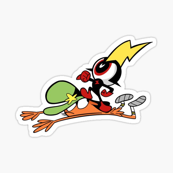 Commander Peepers Vector Sticker