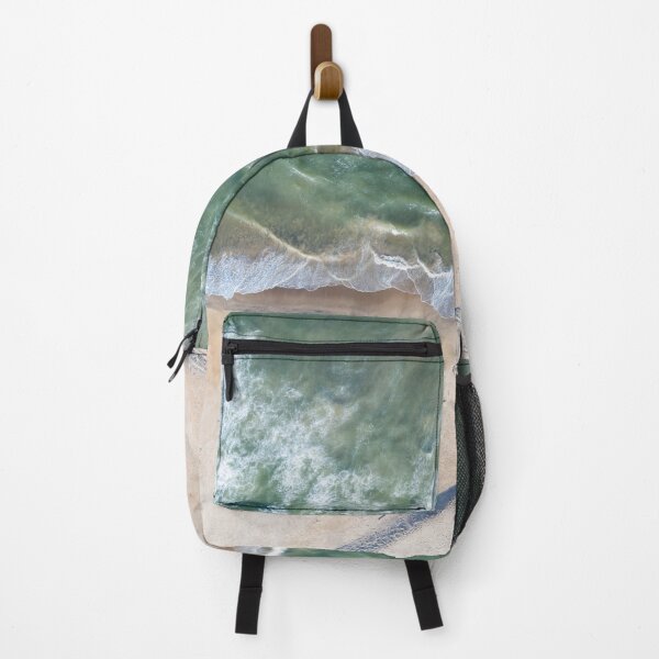 Item preview, Crystal Clear Blue Ocean Water Waves on Sandy Beach designed and sold by 30-Merch.