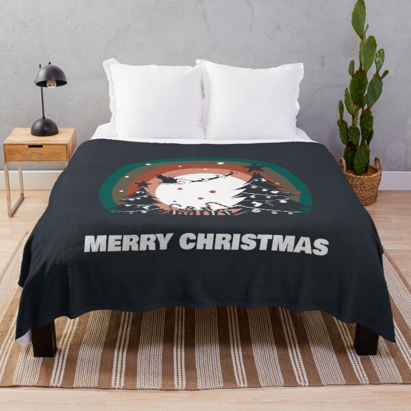 Item preview, Winter Retro Santas Sleigh, Reindeer in Moon, Christmas Gift designed and sold by NoMatterLab.