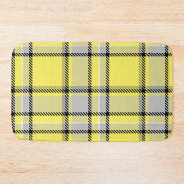 Item preview, Kooky Big Tartan Yellow designed and sold by Quooki.