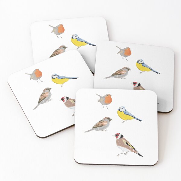 Item preview, Classic garden birds designed and sold by Luaillustration.