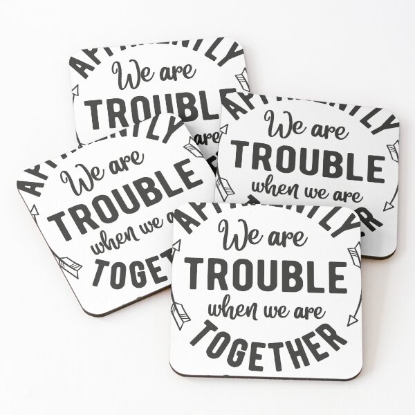 Item preview, Trouble....Warn All Who Approach designed and sold by BeautonFashions.