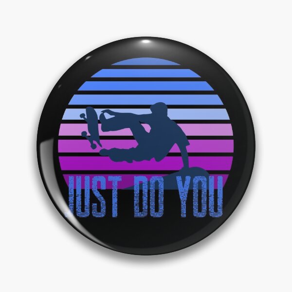 Item preview, Just Do You Skateboard Purple designed and sold by Rooster Syndicate.