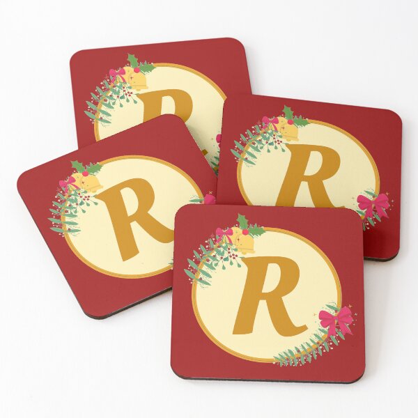 Item preview, Christmas initial Monogram letter R designed and sold by crikz.