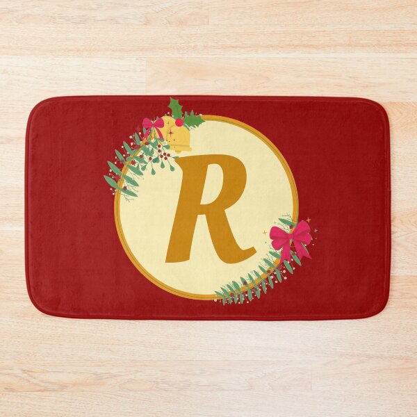 Item preview, Christmas initial Monogram letter R designed and sold by crikz.