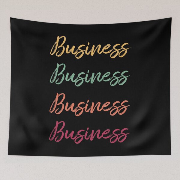 Item preview, Business Class Cursive Label designed and sold by Life Shop.