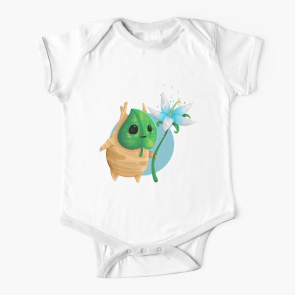 Korok and Silent Princess Short Sleeve Baby One-Piece