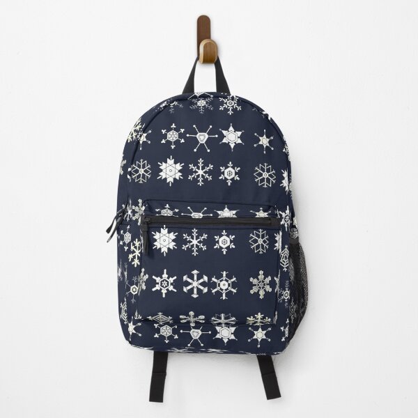 Item preview, Antique physics: snowflake drawings from microscope images (blue) designed and sold by AntiqueScience.