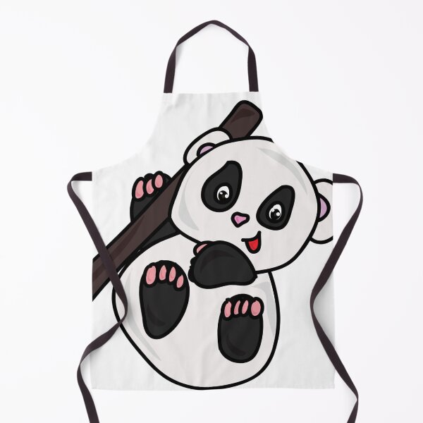 Item preview, Cute panda baby hanging on a branch designed and sold by Rajzone.