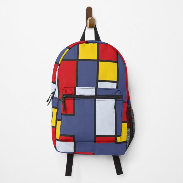 Artikelvorschau, Abstract multicolor pattern in black, blue, red, white and yellow entworfen und verkauft von acidmit.