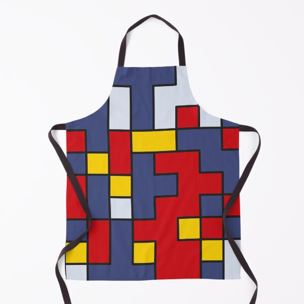 Artikelvorschau, Abstract multicolor pattern in black, blue, red, white and yellow entworfen und verkauft von acidmit.