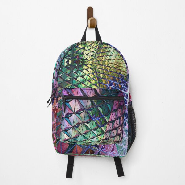 Item preview, Bright Crystal Pyramid Psychedelic Print designed and sold by Punderstandable.