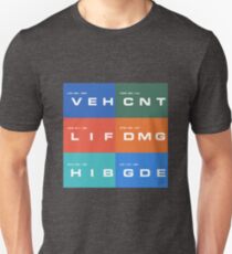 2001 A Space Odyssey - HAL 900 Systems Collection Unisex T-Shirt