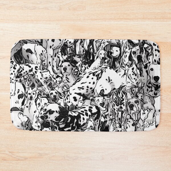 Item preview, Dalmation Collage B&W designed and sold by LisaMPierce1990.