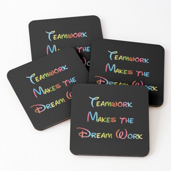 Artikelvorschau, Teamwork Multicolor entworfen und verkauft von Thou Art.