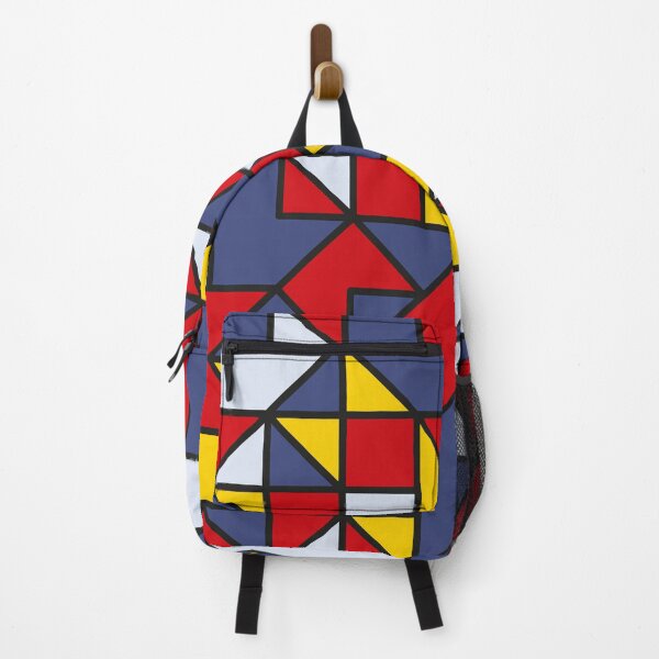 Artikelvorschau, Abstract multicolor pattern in black, white, red, blue and yellow entworfen und verkauft von acidmit.