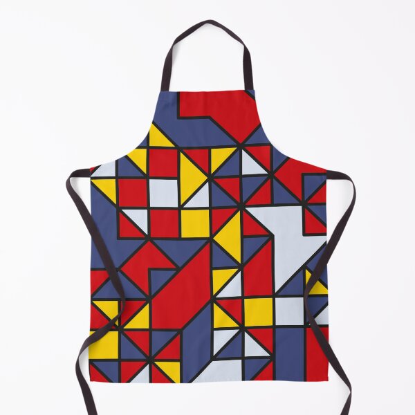 Artikelvorschau, Abstract multicolor pattern in black, white, red, blue and yellow entworfen und verkauft von acidmit.