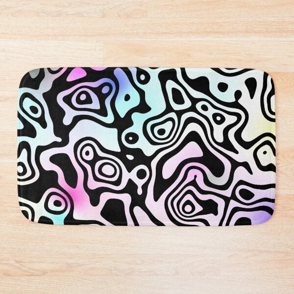 Item preview, Psychedelic colors cartoon colorama collection designed and sold by Joie-et-Poesie.