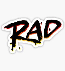 RAD 1980's BMX MOVIE Sticker