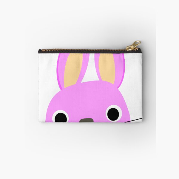 Item preview, Pink smilly rabbit art designed and sold by Rajzone.
