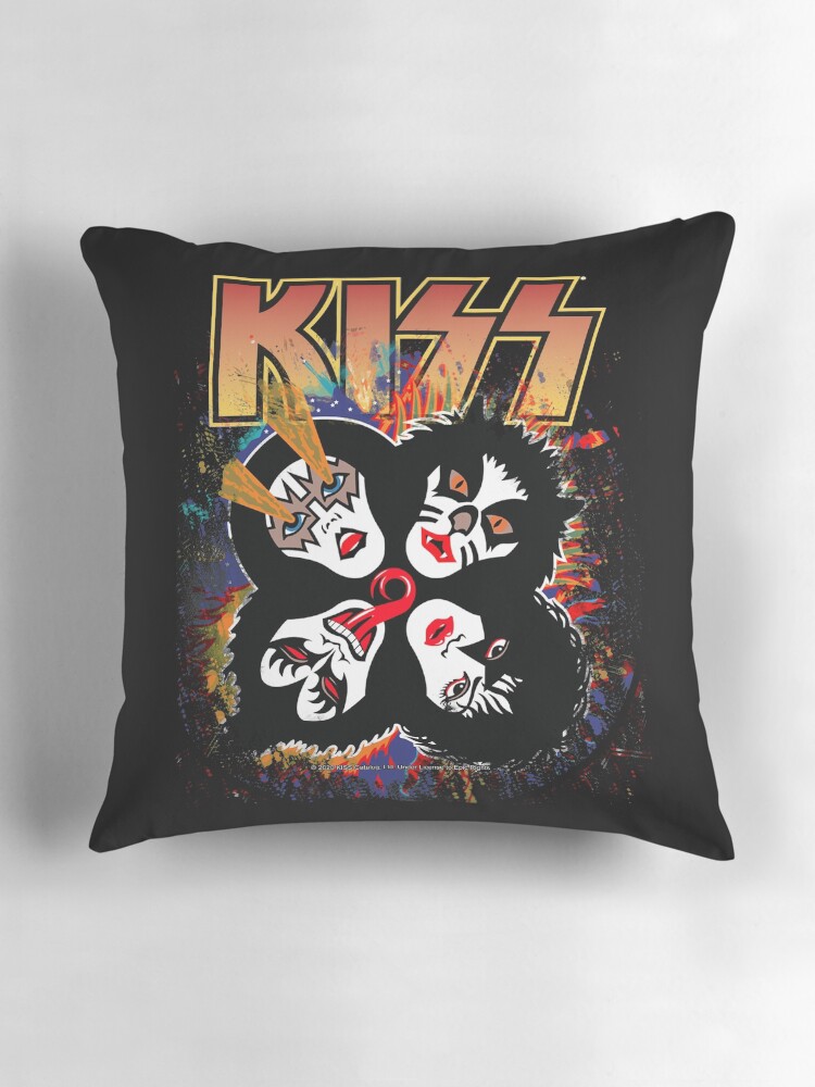 Thumbnail 3 of 4, Pillow, KISS ® the Band - Rock and Roll Over Splash Logo designed and sold by musmus76.