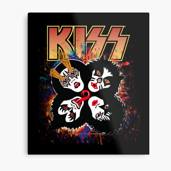 Aperçu de l'œuvre KISS® the Band - Logo Rock and Roll sur Splash créée et vendue par musmus76.