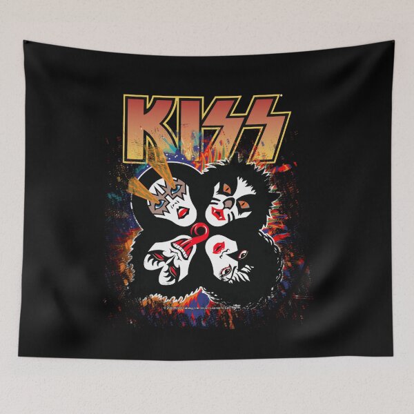 Item preview, KISS ® the Band - Rock and Roll Over Splash Logo designed and sold by musmus76.