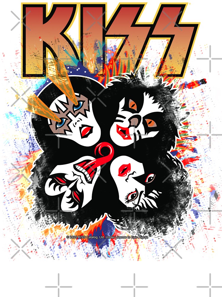 KISS ® the Band Splash by - and musmus76 Kids T-Shirt | Over for Logo\