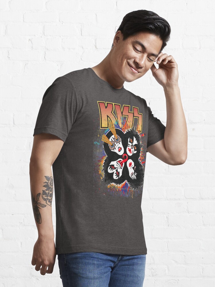 Disover KISS ® the Band - Rock and Roll Over Splash Logo | Essential T-Shirt 