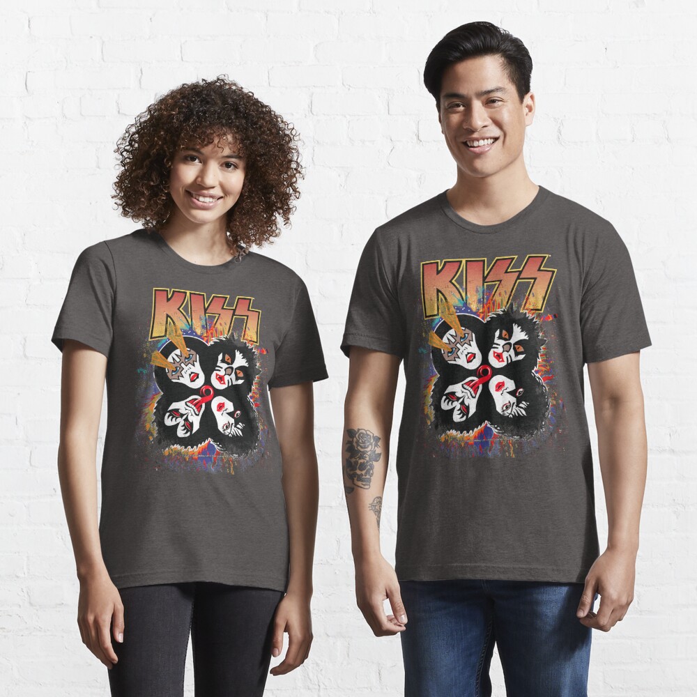 Discover KISS ® the Band - Rock and Roll Over Splash Logo | Essential T-Shirt 