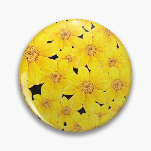 Item preview, Sunburst - a field of yellow daisies designed and sold by domdjs4239.