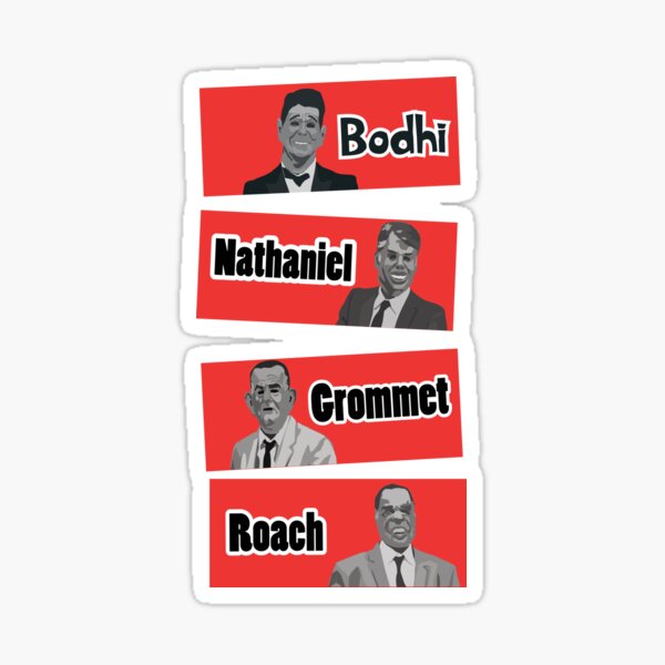 ex presidents (Rock'n'Roll - Point Break) Sticker