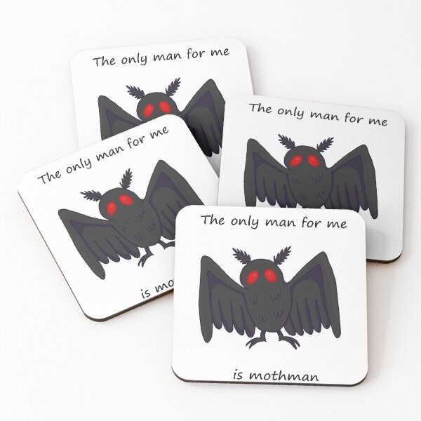 Item preview, the only man for me is mothman designed and sold by alxandromeda.