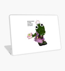 Daisy Gator. Innocent until proven guilty Laptop Skin